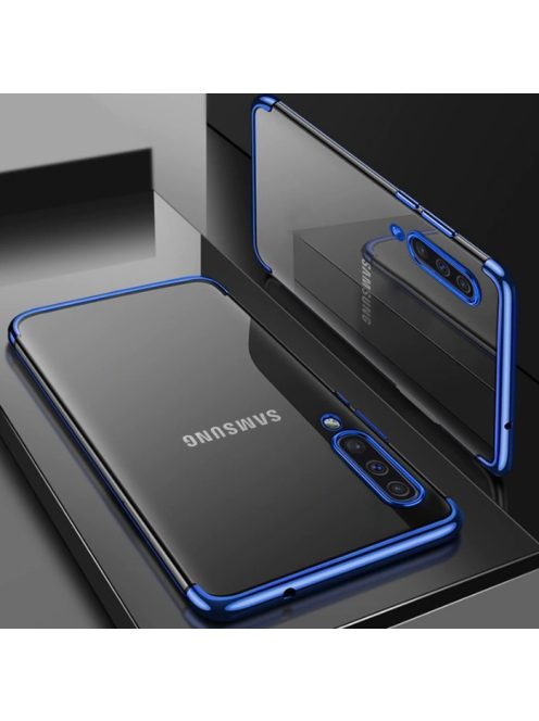 Samsung Galaxy A51 TPU Szilikon Tok Electro Kék