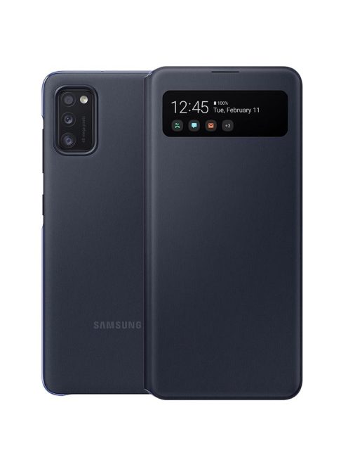 Samsung Galaxy A41 Gyári Tok Smart S View Wallet Cover Notesz EF-EA415PBEGEU