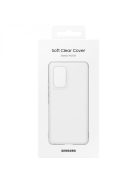 Samsung Galay A53 5G Gyári Szilikon Tok Soft Clear Cover EF-QA536TBEGWW Fekete