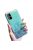 Samsung Galaxy A20e Csillámló Szilikon Tok Glitter Series MTW Style Zöld