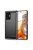 Xiaomi 11T / 11T Pro Szilikon Tok Karbon Mintázattal TPU Fekete + Üvegfólia 3D Full Size