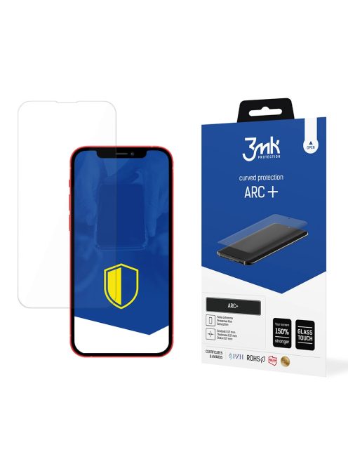 Ultra-thin screen protector for iPhone 13 mini from the 3mk ARC+ series