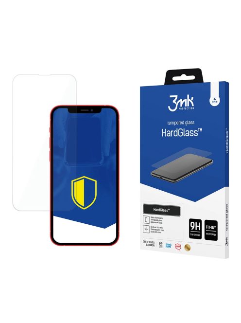 Tempered glass for iPhone 13 9H from the 3mk HardGlass series