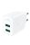 Acefast charger 2x USB 18W QC 3.0, AFC, FCP white (A33 white)