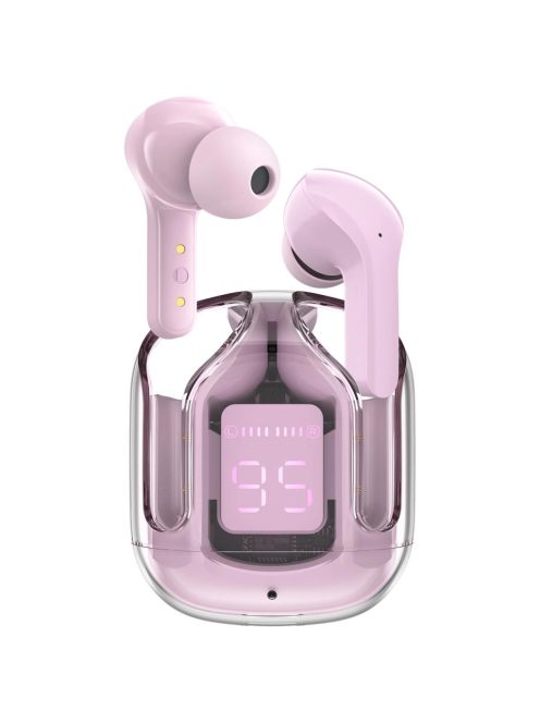 Acefast in-ear wireless TWS Bluetooth headphones pink (T6 pink lotus)