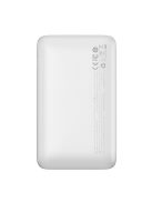 Baseus Bipow Pro 20000mAh 22.5W power bank white with USB Type A - USB Type C 3A 0.3m cable (PPBD030002)