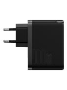 Baseus GaN5 Pro fast universal wall charger GaN USB Type C / USB 100W PD3.0, QC4.0+, AFC black (CCGP090201)