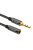 Wozinsky mini jack extension cable (female-male) AUX extension 5 m black