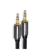 Wozinsky universal mini jack cable 2x AUX cable 3 m black