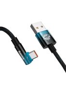 Baseus MVP 2 Elbow Right Angle Power Delivery Cable with Side USB / USB Type C Plug 1m 100W 5A Blue (CAVP000421)