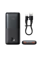 Baseus Bipow Pro Power Bank 10000mAh 20W black with USB Type A - USB Type C 3A 0.3m cable (PPBD040201)