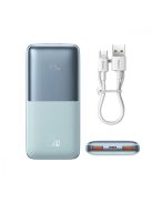 Baseus Bipow Pro Power Bank 10000mAh 20W blue with USB Type A - USB Type C 3A 0.3m cable (PPBD040203)