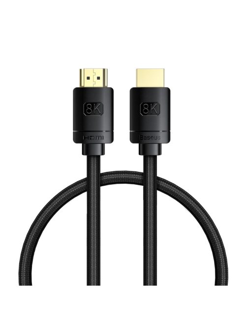 Baseus High Definition Series HDMI 2.1 8K 60Hz cable 0.5m black (WKGQ040001)