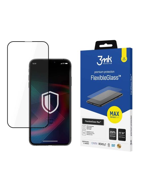 Tempered glass for iPhone 14 Plus hybrid flexi 7H from the 3mk FlexibleGlass Max series