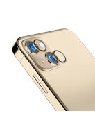 Camera glass for iPhone 14 Plus 9H for 3mk Lens Protection Pro series lens - gold