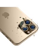 iPhone 14 Pro Max / 14 Pro 9H Camera Glass for 3mk Lens Protection Pro Series Lens - Gold