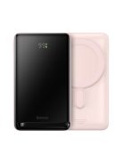 Baseus Magnetic Bracket power bank with wireless charging MagSafe 10000mAh 20W Overseas Edition pink (PPCX000204) + USB Type C cable Baseus Xiaobai Series 60W 0.5m