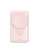 Baseus Magnetic Bracket power bank with wireless charging MagSafe 10000mAh 20W Overseas Edition pink (PPCX000204) + USB Type C cable Baseus Xiaobai Series 60W 0.5m