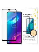 Wozinsky Super Durable Full Glue Tempered Glass Full Screen With Frame Case Friendly TCL 30 5G Black