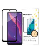 Wozinsky super tough Full Glue tempered glass full screen with frame Case Friendly TCL 306 black