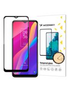 Wozinsky super tough Full Glue tempered glass full screen with Case Friendly TCL 30E black frame