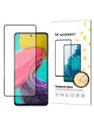 Wozinsky Super Tough Full Glue Tempered Glass Full Screen With Frame Case Friendly Samsung Galaxy M53 5G Black