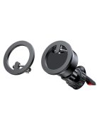 Joyroom kit multifunctional magnetic car holder ring phone support black (JR-ZS294)