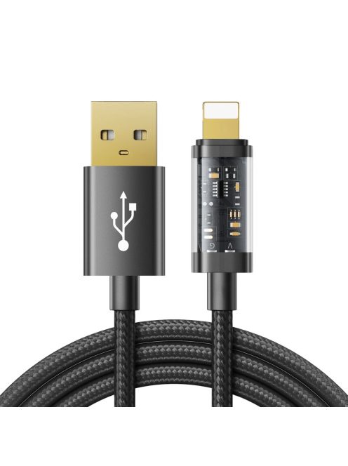 Joyroom S-UL012A12 USB-A / Lightning cable 2.4A 20W 1.2m - black