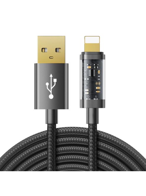 Joyroom S-UL012A20 USB-A / Lightning 2.4A 20W 2m cable - black