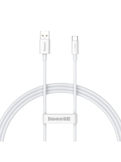 Baseus Superior Series SUPERVOOC USB-A to USB-C 65W 1m cable white