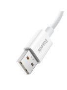 Baseus Superior Series SUPERVOOC USB-A to USB-C 65W 1m cable white