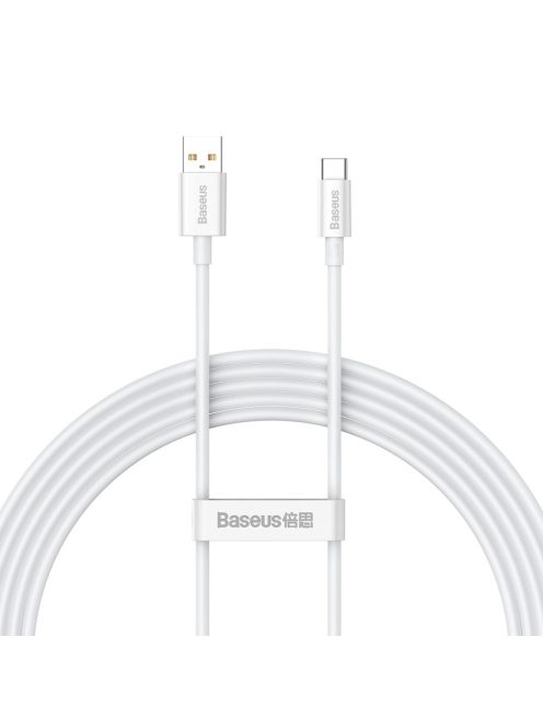 Baseus Superior Series Fast Charging Cable USB-A - USB-C 100W 480Mbps 2m white