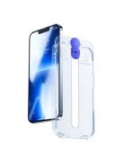 Joyroom Knight glass for iPhone 14 Plus with mounting kit transparent (JR-H11)