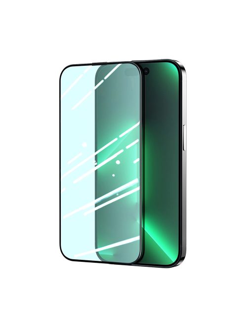 Joyroom Knight Green Glass for iPhone 14 with Full Screen Anti Blue Light Filter (JR-G01)