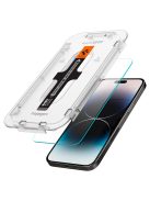 Tempered glass for iPhone 14 Pro Max with Spigen Glas.tR EZ FIT applicator (2 pcs.)