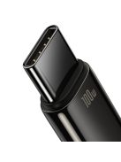 Baseus Tungsten Gold cable USB-A - USB-C 480Mb/s 100W 1m black (CAWJ000001)