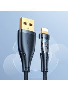 Joyroom Star-Cloud Series A3 USB-A / Lightning Cable 2.4A 1.2m with Smart Switch - Black