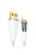 Joyroom Star-Cloud Series A3 USB-A / Lightning Cable 2.4A 1.2m with Smart Switch - White