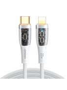 Joyroom Star-Cloud Series A3 USB-C / Lightning Cable 20W 1.2m with Smart Switch - White