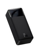 Baseus Bipow power bank with display 30000mAh 15W black (Overseas Edition) + USB-A - Micro USB cable 0.25m black (PPBD050201)