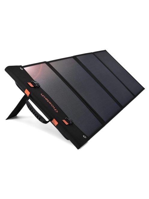 Choetech SC008-V2 solar charger foldable 120W 1x USB-C 1x USB-A - black