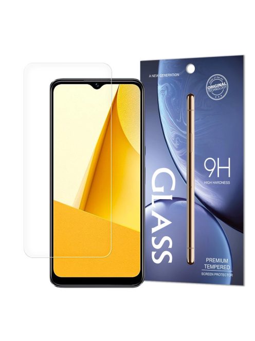 Tempered Glass Vivo Y16 / Y02s tempered glass 9H hardness (packaging - envelope)