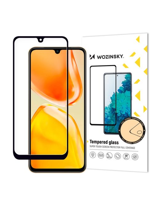 Wozinsky Full Glue Tempered Glass Vivo X80 Lite / V25 Full Screen with Frame black (case friendly)