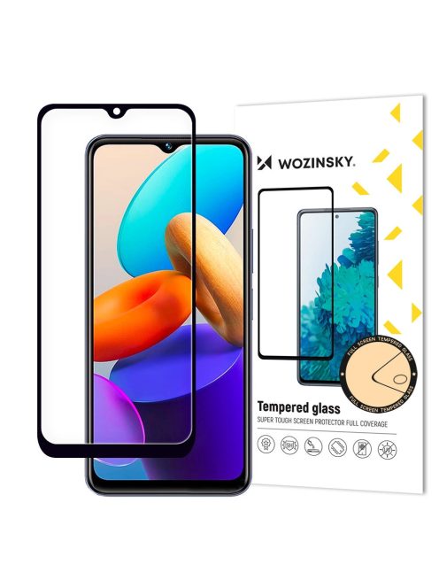 Wozinsky Full Glue tempered glass Vivo Y35 / Y22 / Y22s full screen with frame black (case friendly)