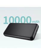 Choetech powerbank 10000mAh 18W QC PD USB / USB C black