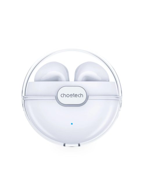 Choetech TWS wireless headphones with charging case white (BH-T08)