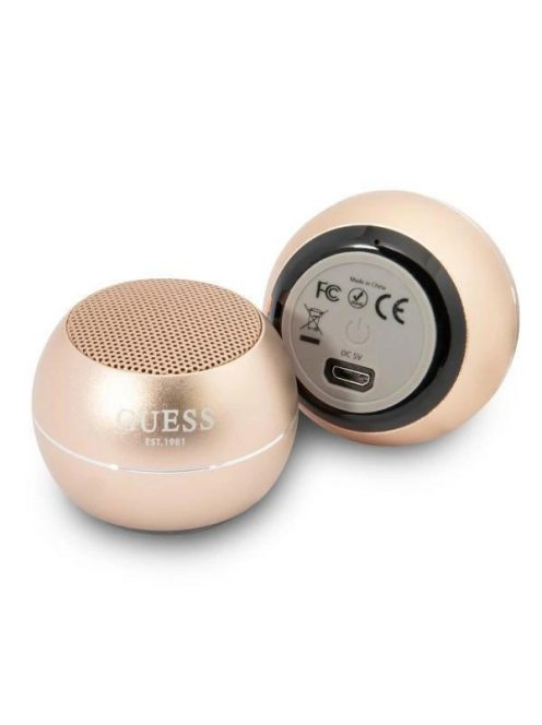 Guess Bluetooth speaker GUWSALGED Speaker mini gold / gold