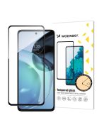 Wozinsky Full Glue Tempered Glass Tempered Glass For Motorola Moto G72 9H Full Screen Protector With Black Frame