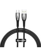 Baseus Glimmer Series Fast Charging Cable USB-A - USB-C 100W 480Mbps 1m Black