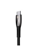 Baseus Glimmer Series Fast Charging Cable USB-A - USB-C 100W 480Mbps 1m Black